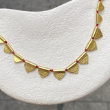 Bronze | Handmade Ethnic Triangle Pendant Necklace