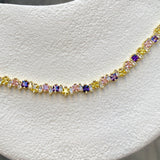 925 Silver | Luxury Bracelet with Colorful Stones