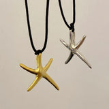 925 Silver | String Starfish Necklace
