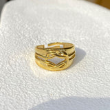 925 Silver | Thick Knot Ring