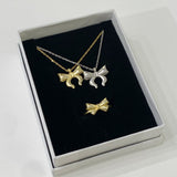 925 Silver | Ribbon Necklace