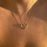 925 Silver | Loveknot Heart Necklace