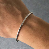925 Silver | Bone Bangle Men