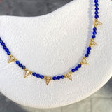 925 Silver | Genuine Lapis Natural Stone Necklace