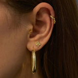 925 Silver | Tragus-Compatible Piercings (Single Piece)