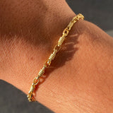 925 Silver | Unisex Love Knot Chain Bracelet