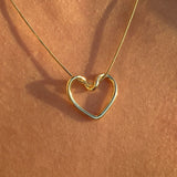 925 Silver | Loveknot Heart Necklace