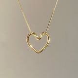 925 Silver | Loveknot Heart Necklace
