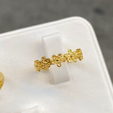 925 Silver | Minimal Multi Daisy Ring