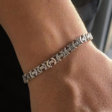925 Silver | Euro King Chain Bracelet