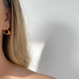 925 Silver | Heart Earrings