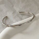 925 Silver | Bone Bangle Men