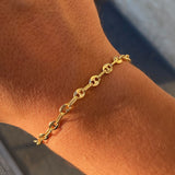 925 Silver | Unisex Nautical Chain Bracelet