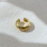 925 Silver | Star Hoop Ear Cuff