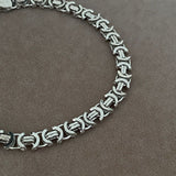 925 Silver | Euro King Chain Bracelet