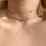 925 Silver | Knot Choker