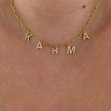 925 Silver | Custom Stone Choker with Rectangular Chain