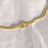 925 Silver | Knot Choker