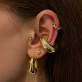 925 Silver | XL Thick Dome Ear Cuff