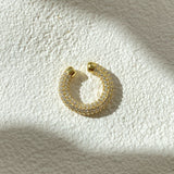 925 Silver | Full Stone Hoop Ear Cuff