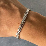 925 Silver | Euro King Chain Bracelet