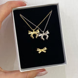 925 Silver | Ribbon Necklace