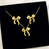 925 Silver | Ribbon Earrings