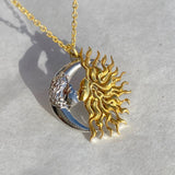 925 Silver | PHEAR Sun & Moon Necklace
