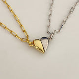 925 Silver | Magnetic Heart Couple Bracelets