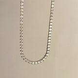 925 Silver | 3mm Non-Twisting Tennis Choker