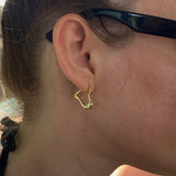 925 Silver | Heart Earrings