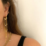 925 Silver | Dangling Earrings with Stone Detailing