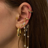 925 Silver | Tragus-Compatible Piercings (Single Piece)